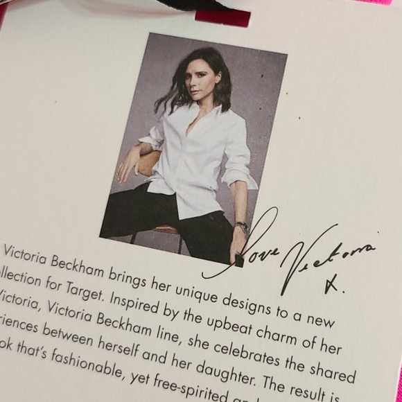 Victoria Beckham Fuchsia Drop Waist Dress Sz. XS - Picture 9 of 10